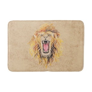 Wirble Lion Badematte