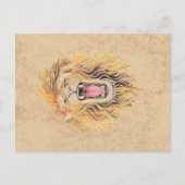 Wirble Lion Postkarte (Vorderseite)