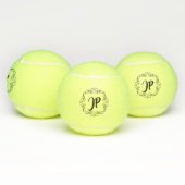 Wirble Monogramm Tennisbälle (Multi)