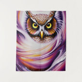 Wirble Ölpüree Verzierte Schale Wandteppich (Vorderseite)