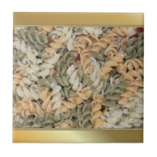 Wirble Pasta Nudeln Fliese