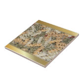 Wirble Pasta Nudeln Fliese (Seite)