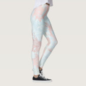 Wirble pastellfarbene Leggings (Rechts)