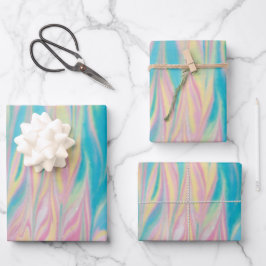 Wirble Printwerbung Geschenkpapier Set