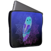 Wirble Schleiereule Laptopschutzhülle (Vorne Rechts)
