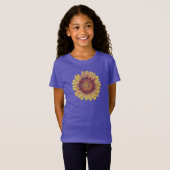 Wirble Sonnenblume T-Shirt (Vorne ganz)