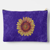 Wirble Sonnenblume Zubehörtasche (Rückseite)