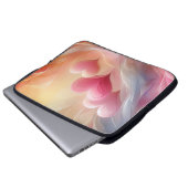 Wirble VAENTINISCHE LIEBE HEIZUNGEN AUS GELB UND P Laptopschutzhülle (Vorne Knopf)