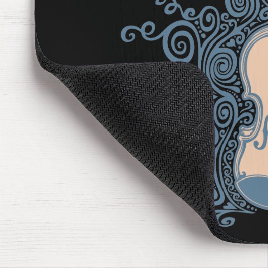 Wirble Violine Mousepad (Ecke)