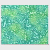 Wirble Weihnachtsfeier Geschenkpapier (Flach)