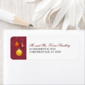 Wirble Weihnachtsschmuck Rücksendeadresse (Insitu)