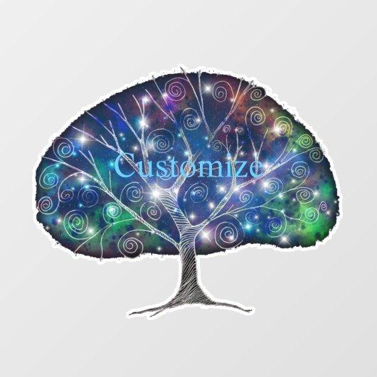 Wirble Zweigstelle Thunder_Cove Fensteraufkleber (Blatt)