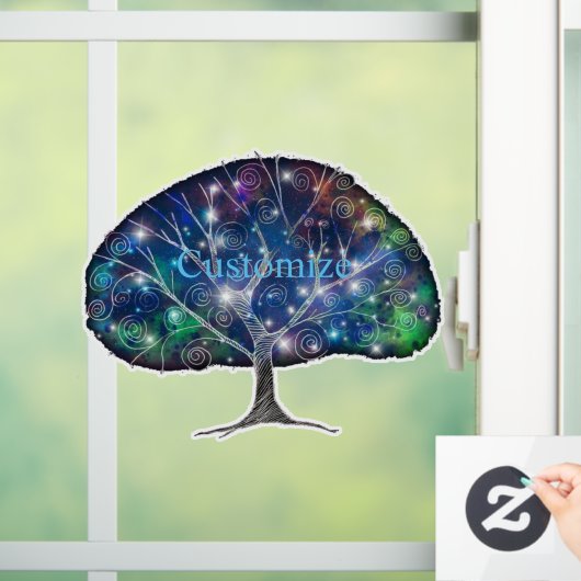 Wirble Zweigstelle Thunder_Cove Fensteraufkleber (Zuhause)