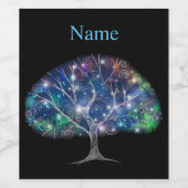 Wirble Zweigstelle Thunder_Cove Weinetikett (Einzelnes Label)