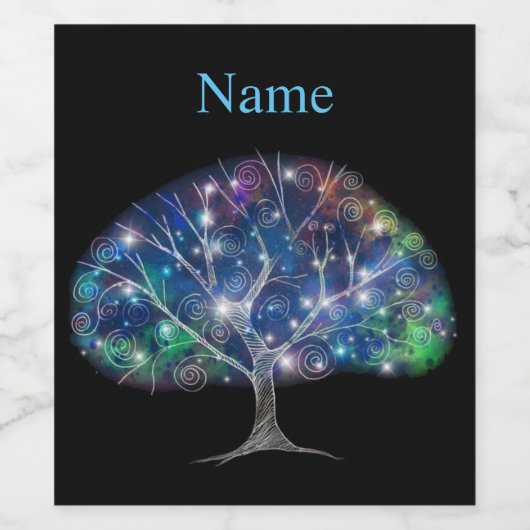 Wirble Zweigstelle Thunder_Cove Weinetikett (Einzelnes Label)