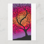 Wirbler Baum Postkarte (Vorderseite)