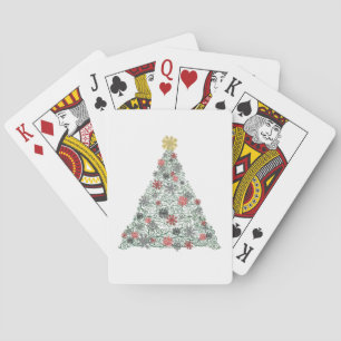 Wirbler Baum verziert Spielkarten