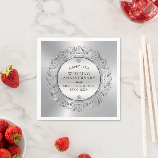 Wirbler Circle Frame Serviette (Beispiel)