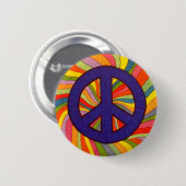 Wirbler Friedensknopf Button (Vorne & Hinten)