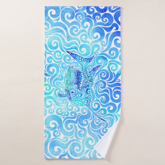 Wirbler Hai Badehandtuch (Badehandtuch)