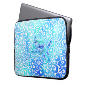 Wirbler Hai Laptopschutzhülle (Vorderseite Links)