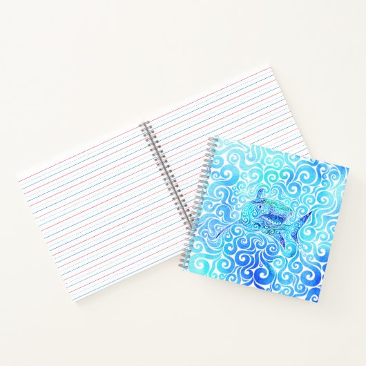 Wirbler Hai Notizblock (Innenseite)