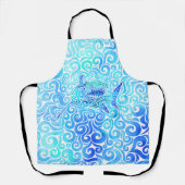 Wirbler Hai Schürze (Vorderseite)