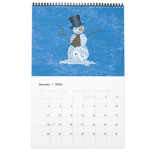 Wirbler Kalender 2025 (Jan 2026)