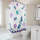 Wirbler Libellenduschvorhang Duschvorhang (Beispiel)