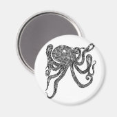 Wirbler Oktopus Magnet (Vorderseite/Rückseite)