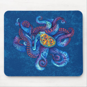 Wirbler Oktopus Mousepad