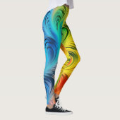Wirbler Regenbogen Leggings (Rechts)