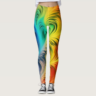 Wirbler Regenbogen Leggings