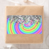 Wirbler Regenbogen und Imitat Glitzer (Insitu)