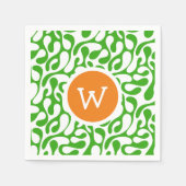 Wirbler St. Patrick's Day Serviette (Vorderseite)