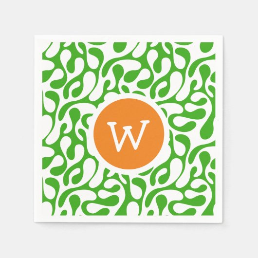 Wirbler St. Patrick's Day Serviette (Vorderseite)