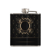 Wirbler Vintager Rahmen Flachmann (Rückseite)