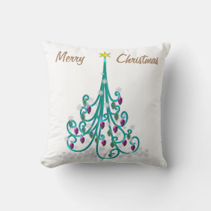 Wirbler Weihnachtsbaum 16" Kissen