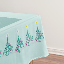 Wirbler Weihnachtsbaum 52" x 70" Tischdecke