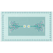 Wirbler Weihnachtsbaum 60" x 104" Tischdecke (Vorderseite (Horizontal))