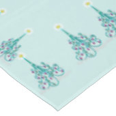 Wirbler Weihnachtsbaum 60" x 104" Tischdecke (Schrägansicht)