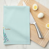 Wirbler Weihnachtsbaum Geschirrtuch (Viertel Falte)