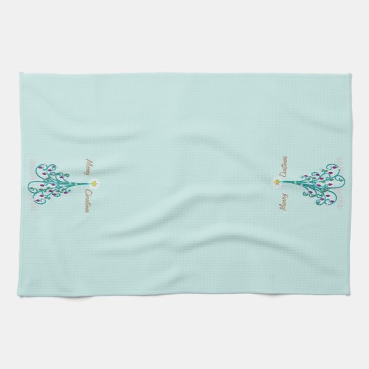 Wirbler Weihnachtsbaum Geschirrtuch (Horizontal)