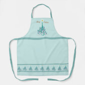 Wirbler Weihnachtsbaum Schürze (Vorderseite)