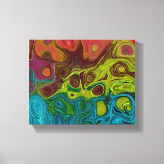 Wirbles Abstraktes Art. 444 777 Leinwanddruck (Vorderseite)