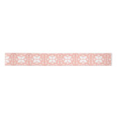 Wirbles Blumenmuster Satin Ribbon Satinband (Vorderseite)