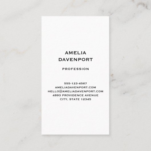 Wirbles Design in schlankem Rosa und orange Visitenkarte (Rückseite)