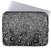 Wirbles Design Laptopschutzhülle (Vorderseite)