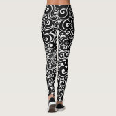 Wirbles Design Leggings (Rückseite)