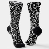 Wirbles Design Socken (Gewinkelt)